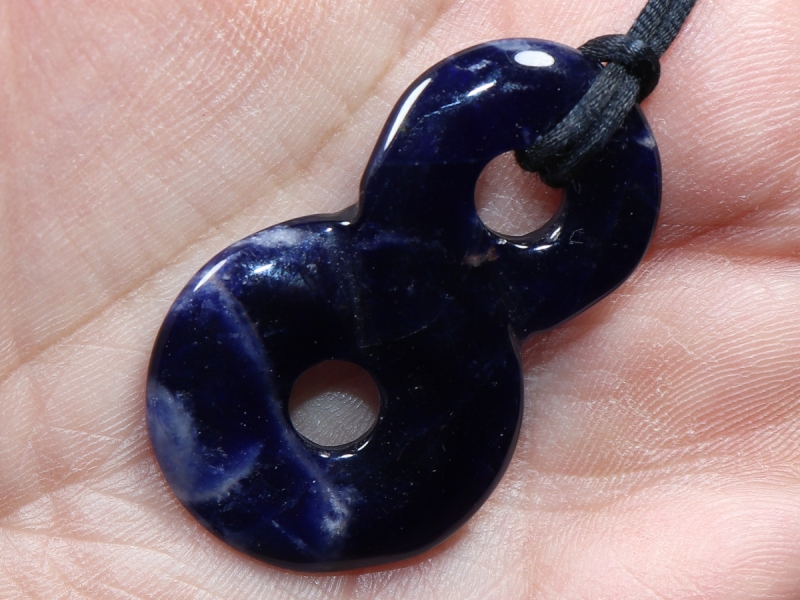 sodalite with cord
