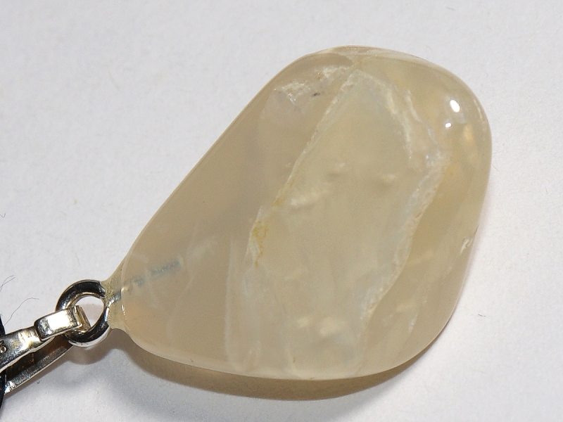 moonstone with cord or silver 925