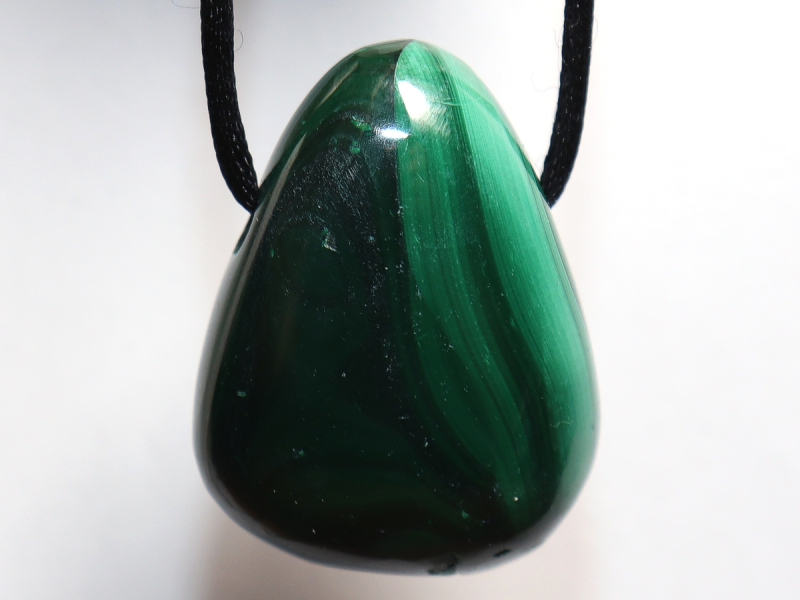 Malachit mit Band oder Silber 925