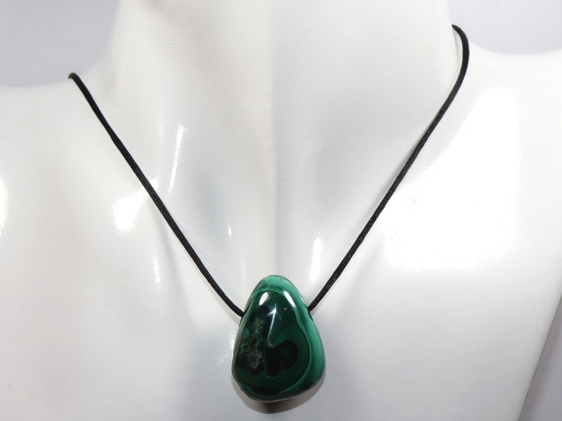 Malachit mit Band oder Silber 925