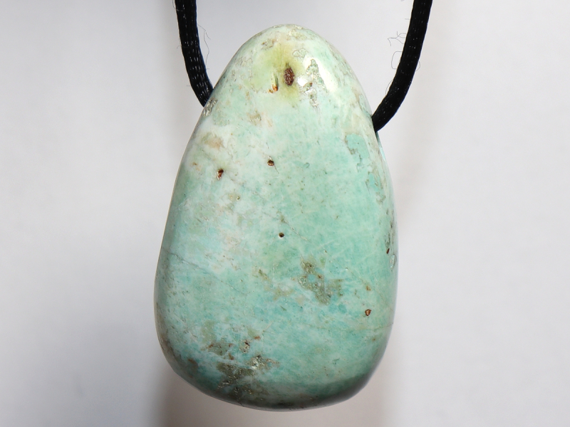 Chrysokoll mit Band oder Silber 925