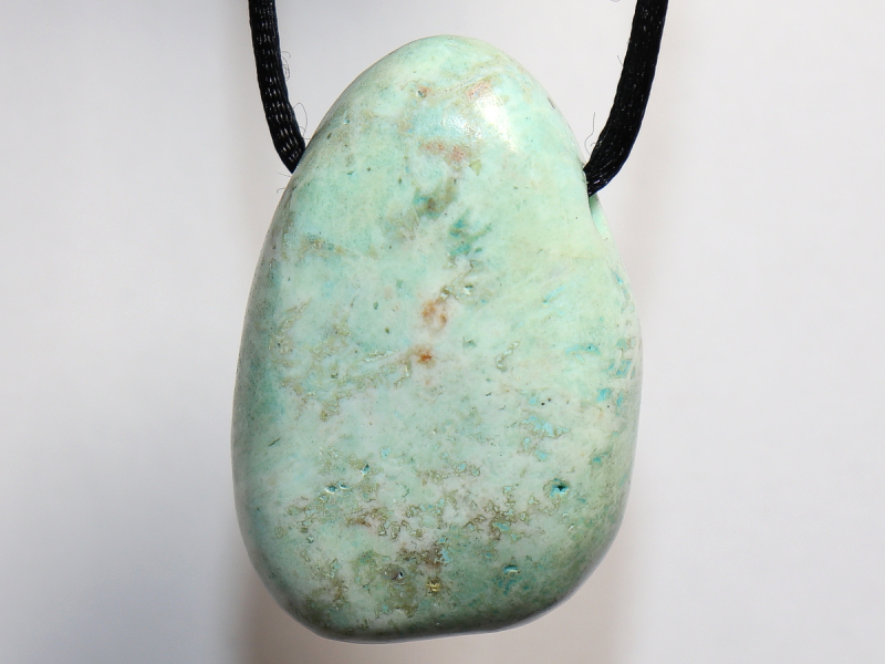 Chrysokoll mit Band oder Silber 925