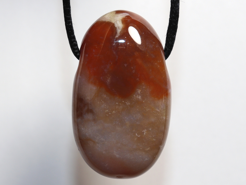 sardonyx with cord or silver 925