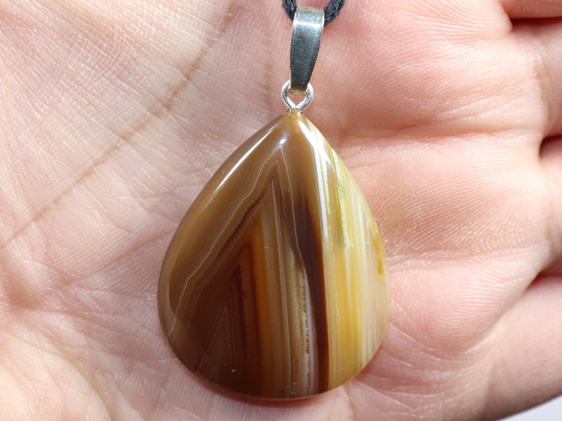 Sardonyx mit Band oder Silber 925