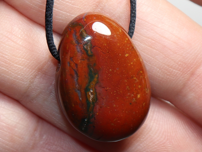 sardonyx with cord or silver 925