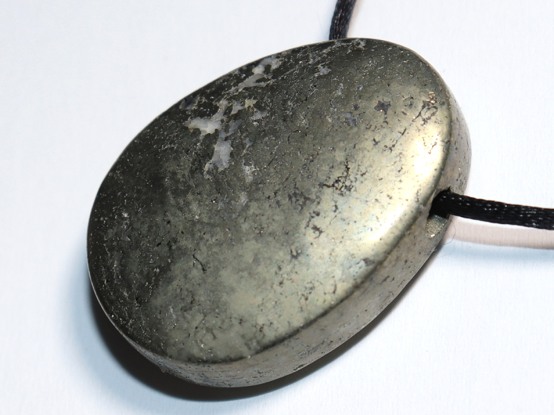 Pyrit mit Band oder Silber 925