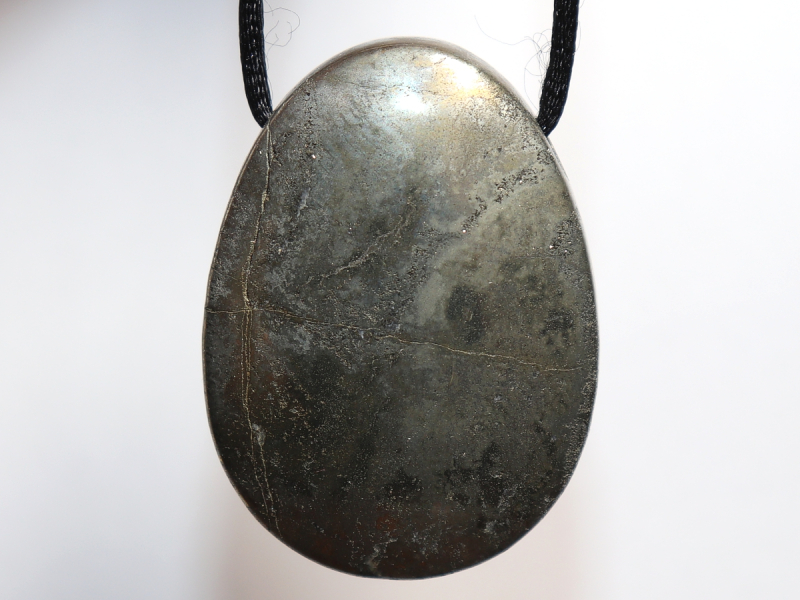 Pyrit mit Band oder Silber 925