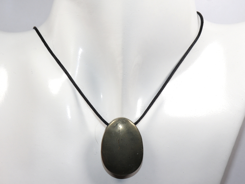 Pyrit mit Band oder Silber 925