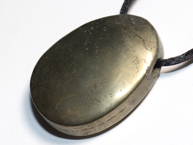 Pyrit mit Band oder Silber 925