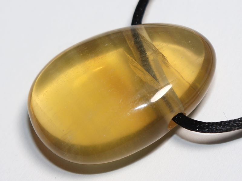 Fluorit mit Band oder Silber 925