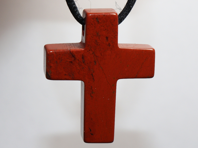 roter Jaspis mit Band