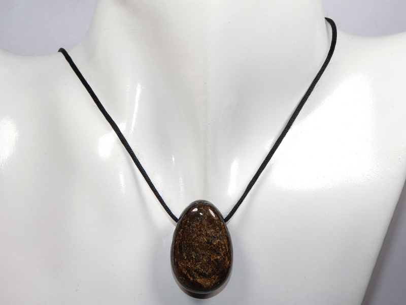 Bronzit mit Band oder Silber 925