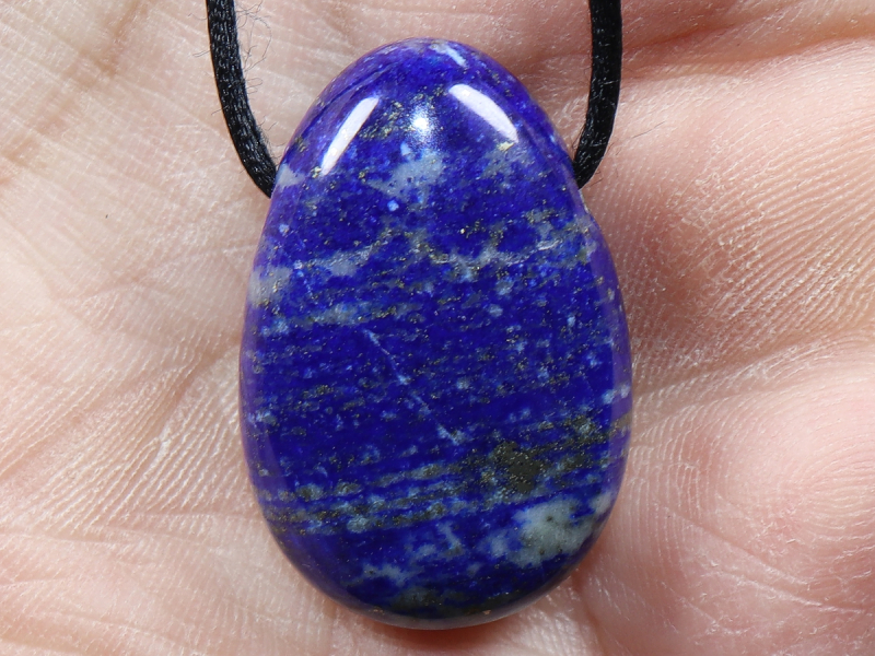 Lapislazuli mit Band oder Silber 925