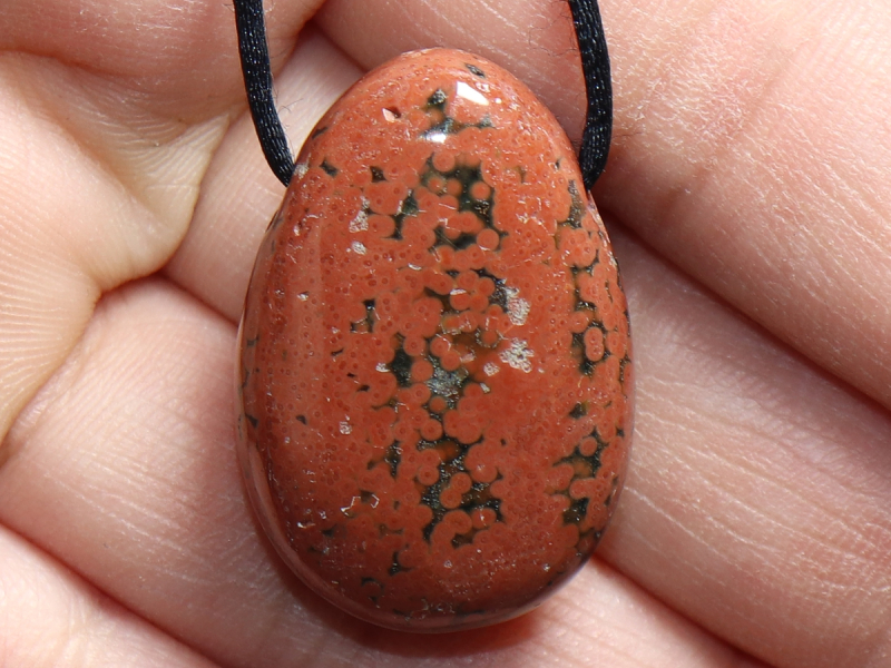 Ozeanjaspis mit Band oder Silber 925