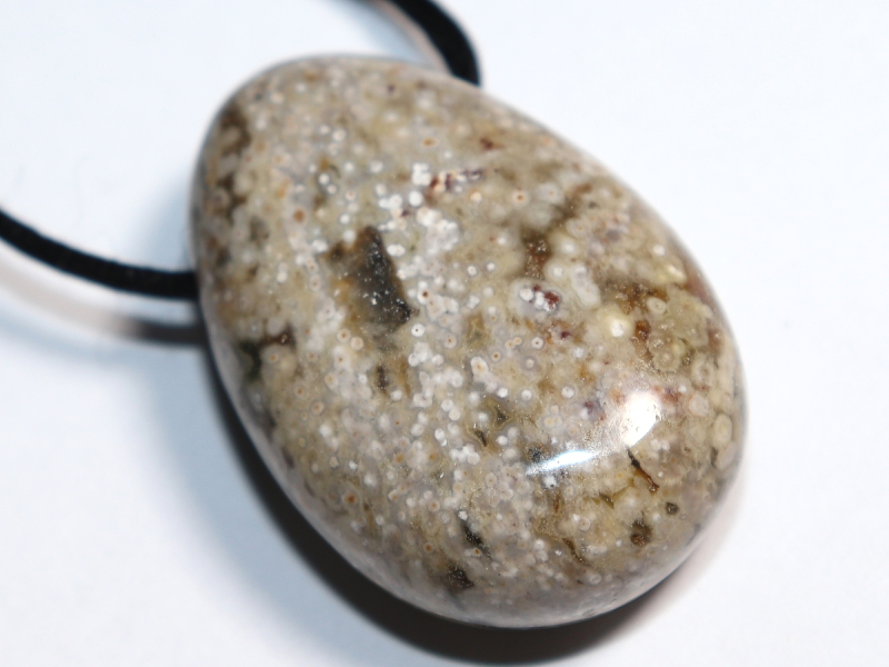 Ozeanjaspis mit Band oder Silber 925