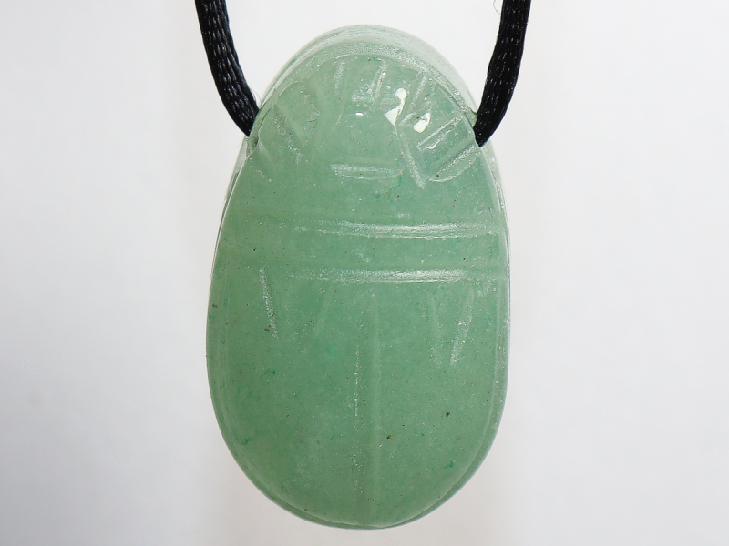 aventurine with cord or silver 925