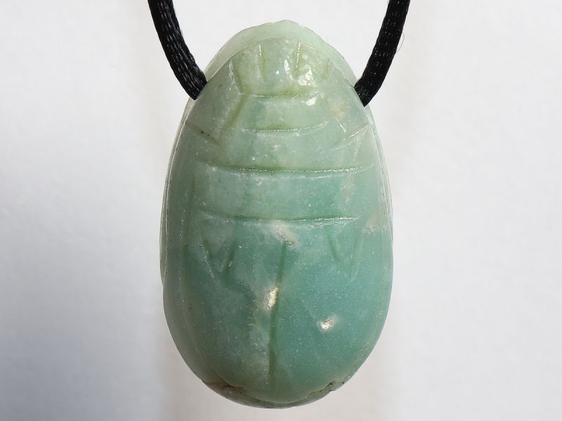 amazonite with cord or silver 925