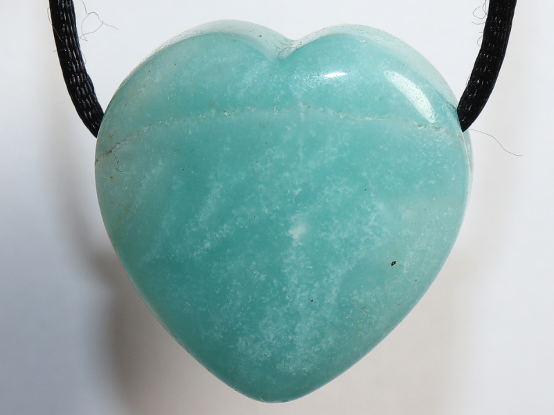 amazonite with cord or silver 925