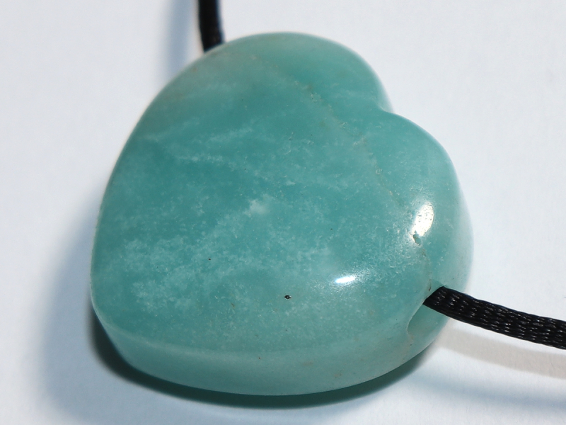 amazonite with cord or silver 925