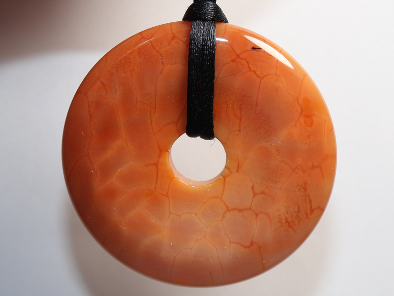 fire agate with cord