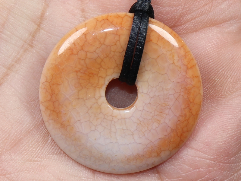fire agate with cord