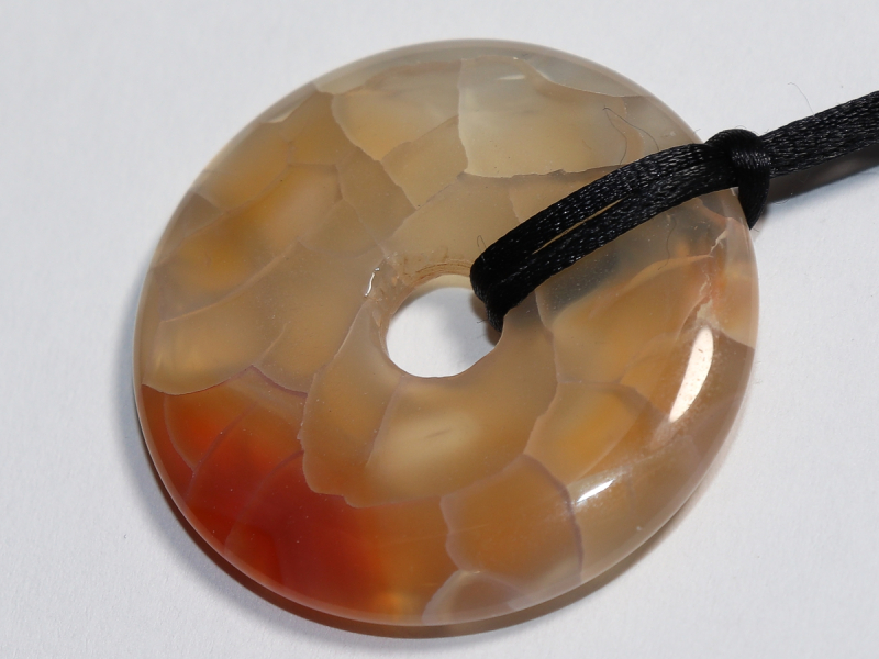 fire agate with cord