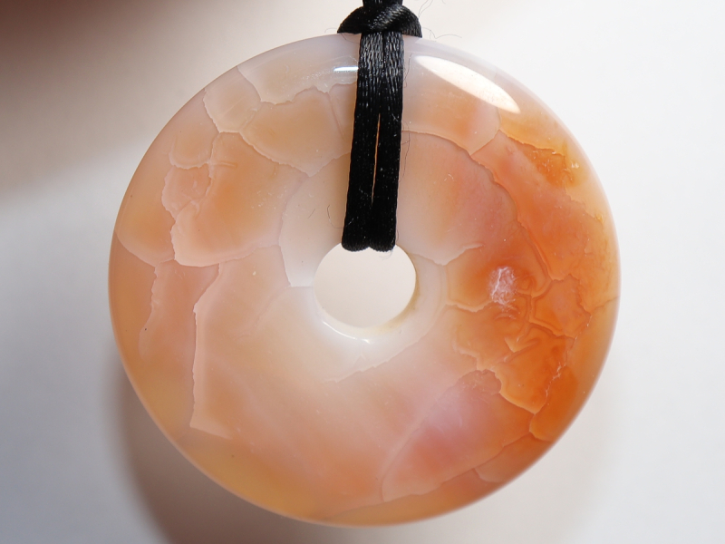 fire agate with cord