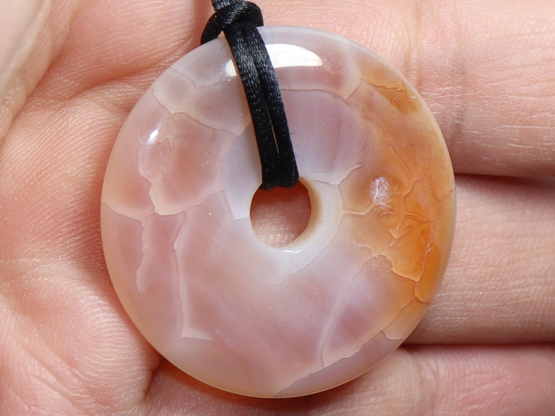 fire agate with cord