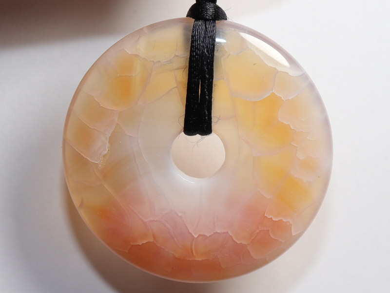 fire agate with cord