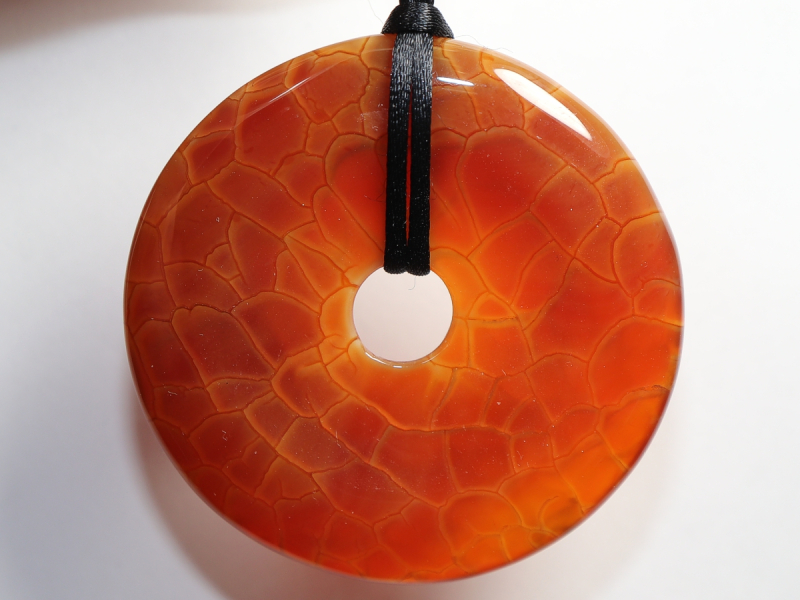 fire agate with cord