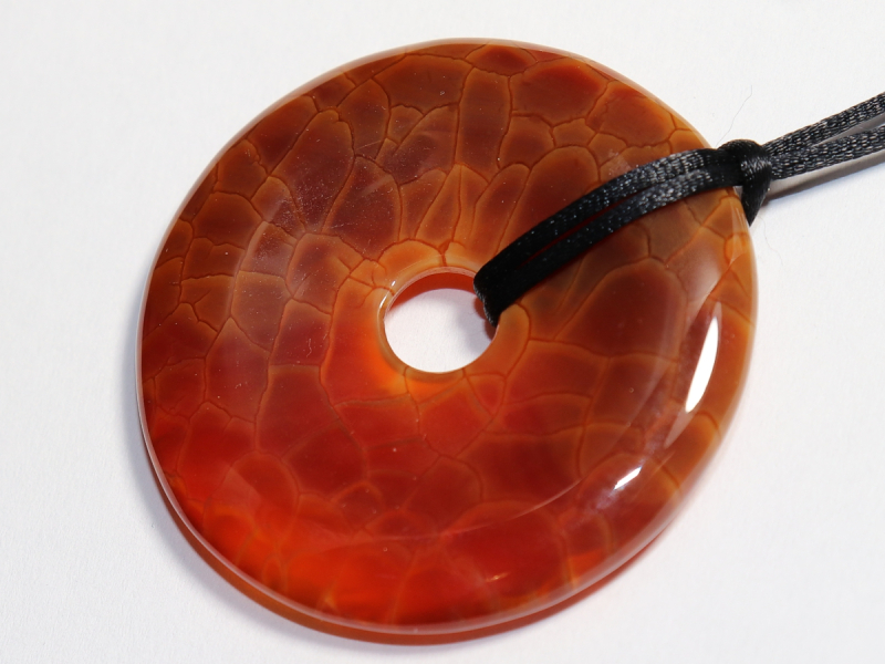 fire agate with cord