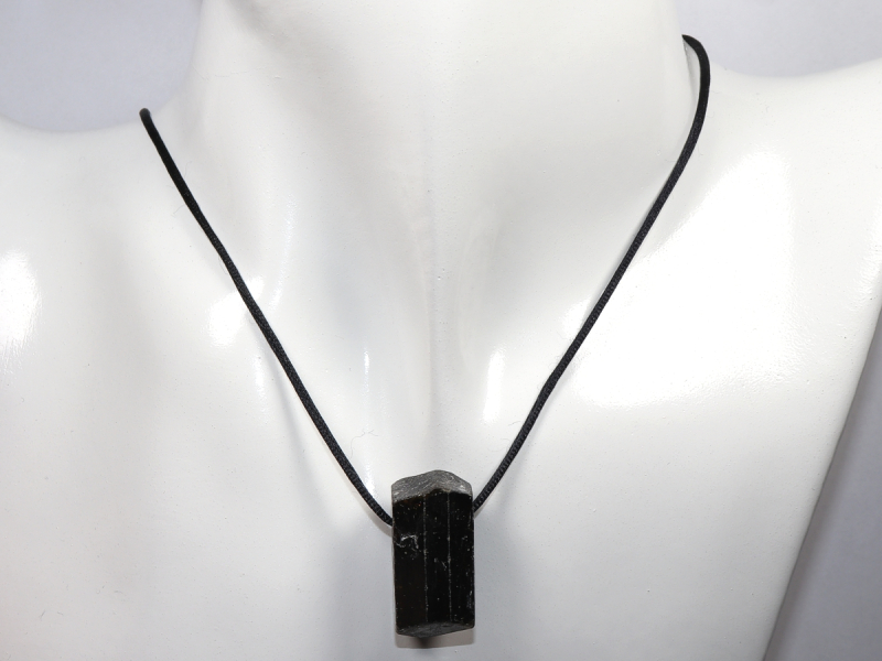 brown tourmaline (Dravite) with cord or silver 925