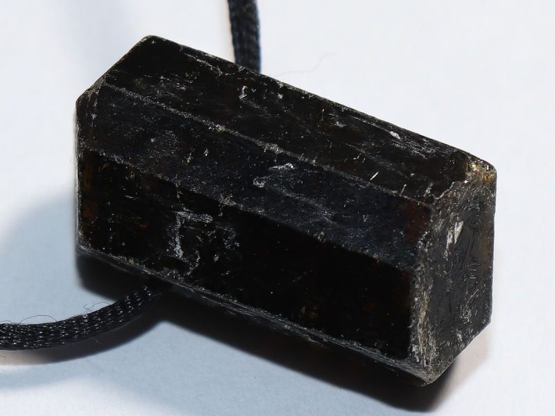 brown tourmaline (Dravite) with cord or silver 925