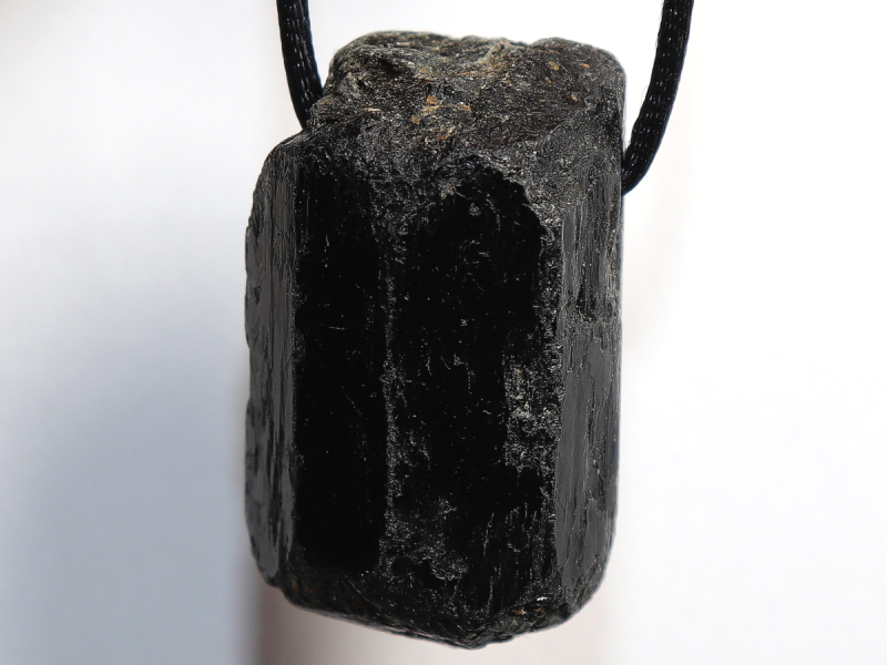 black tourmaline (Schorl) with cord or silver 925