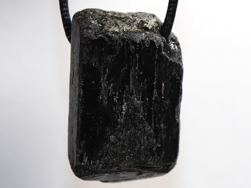 black tourmaline (Schorl) with cord or silver 925