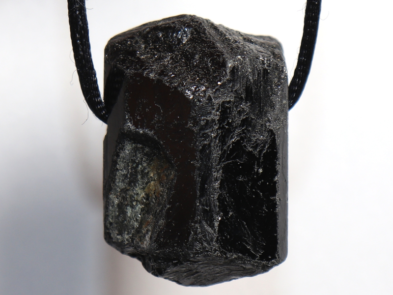 black tourmaline (Schorl) with cord or silver 925