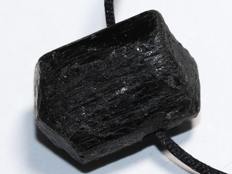 black tourmaline (Schorl) with cord or silver 925