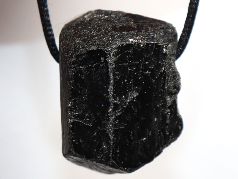 black tourmaline (Schorl) with cord or silver 925