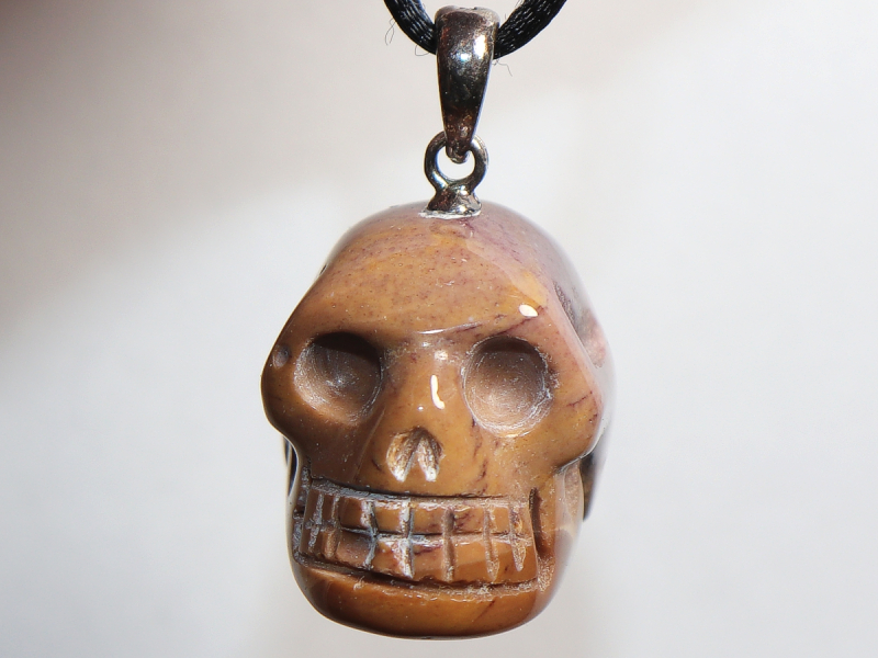 mookaite with cord or silver 925