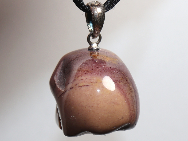 mookaite with cord or silver 925