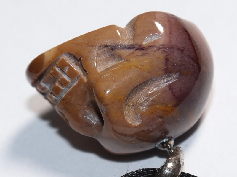 mookaite with cord or silver 925