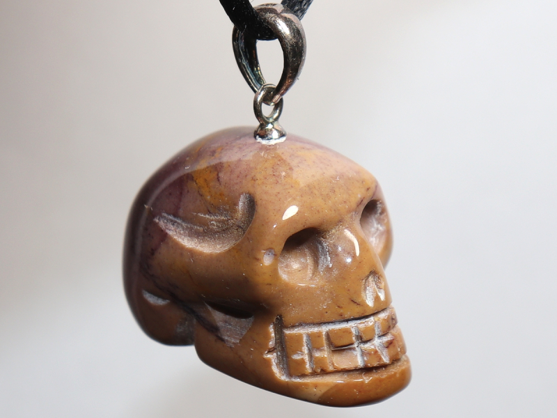 mookaite with cord or silver 925