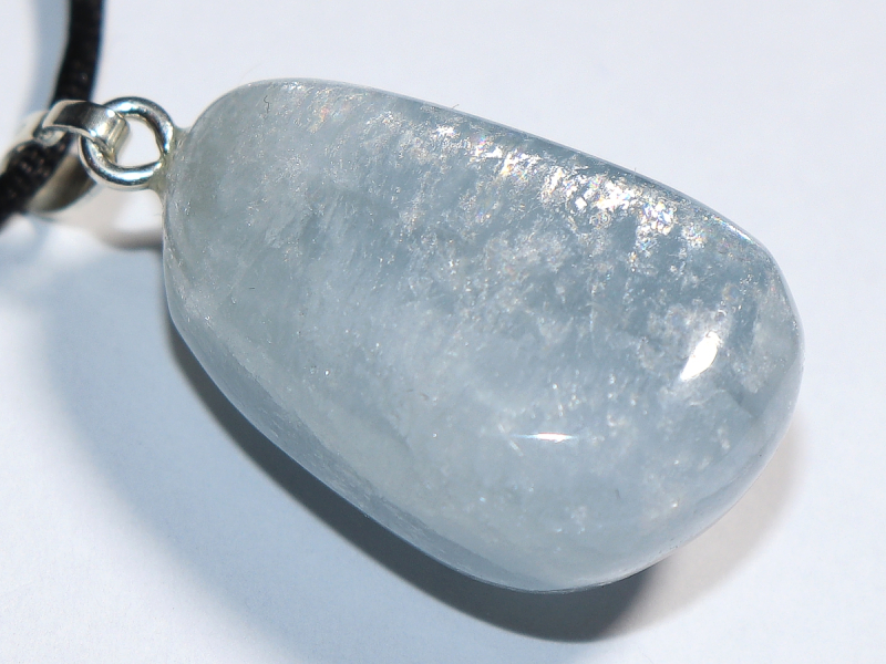 Coelestin mit Band oder Silber 925