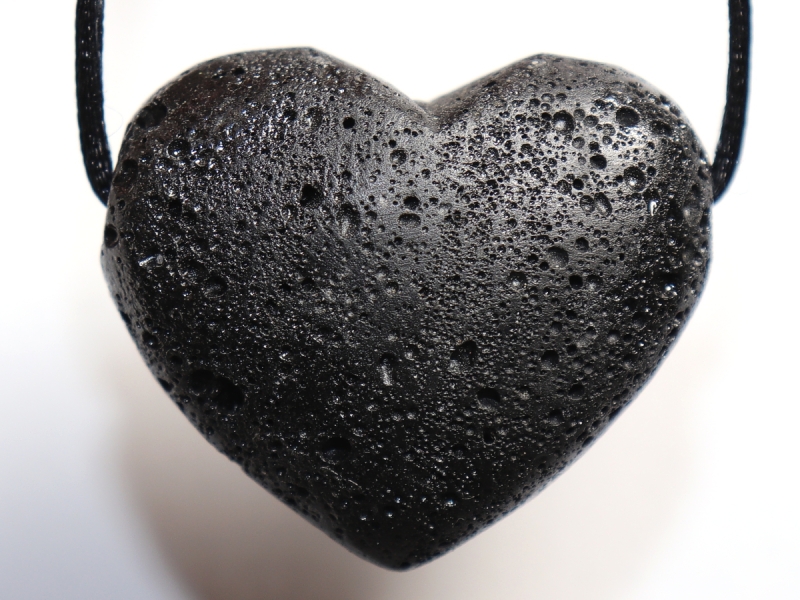 Lava mit Band oder Silber 925