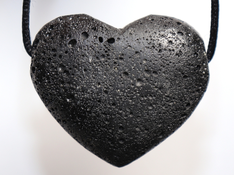 Lava mit Band oder Silber 925