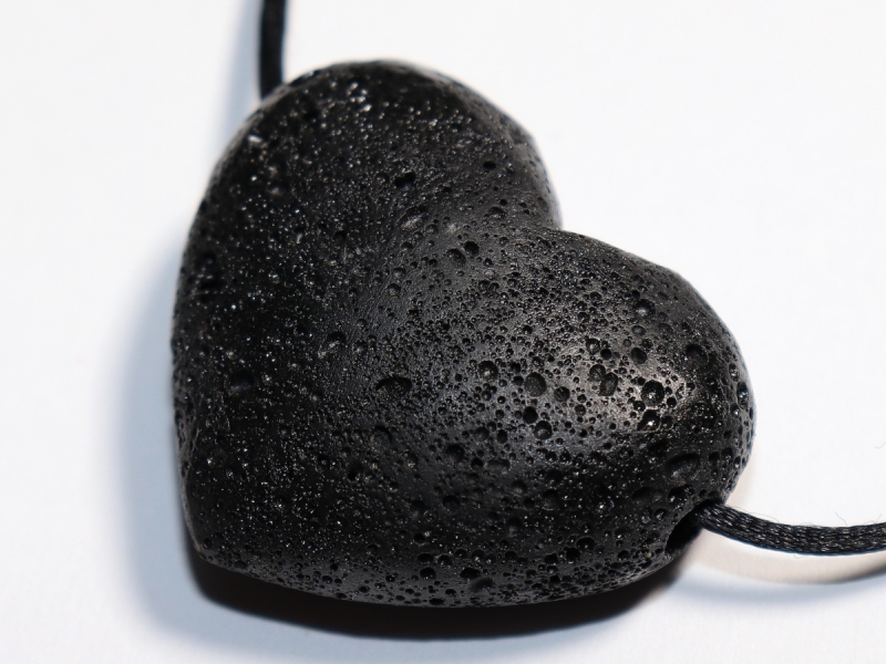 Lava mit Band oder Silber 925