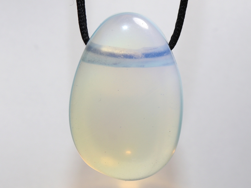 Opalglas mit Band oder Silber 925