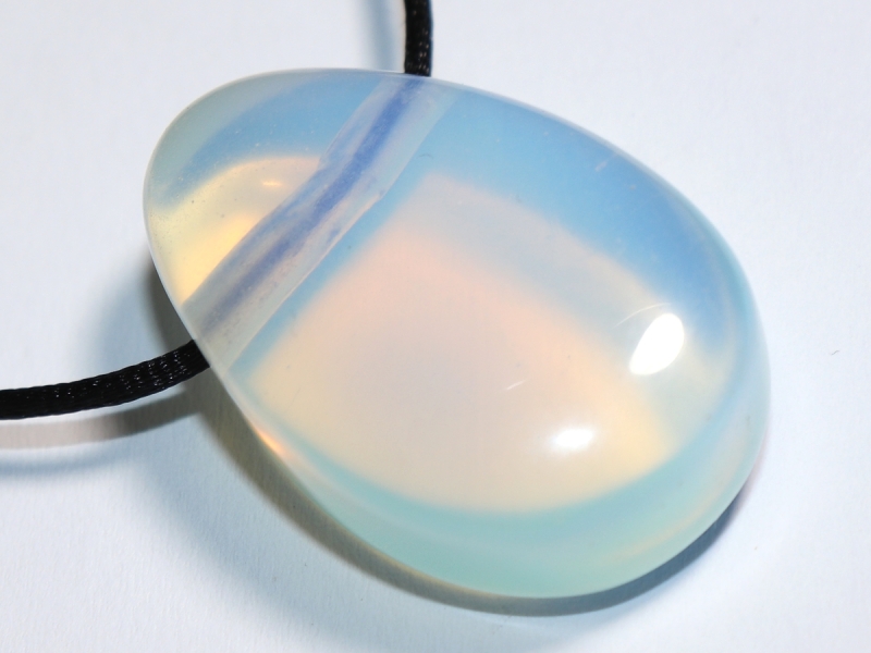 Opalglas mit Band oder Silber 925