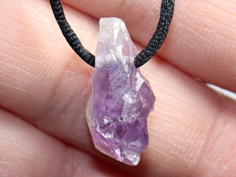 Amethyst mit Band oder Silber 925