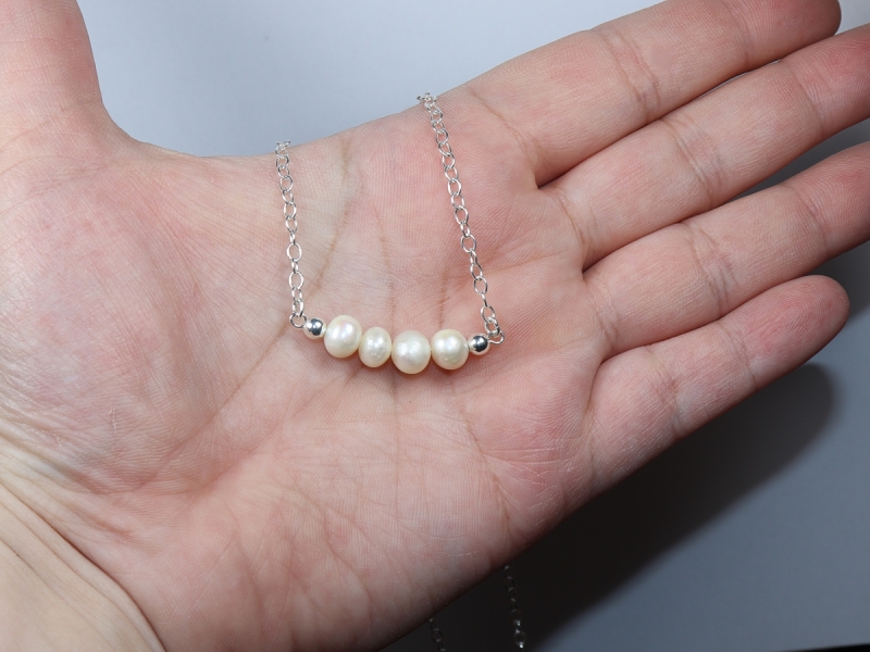 freshwater pearls with silver 925